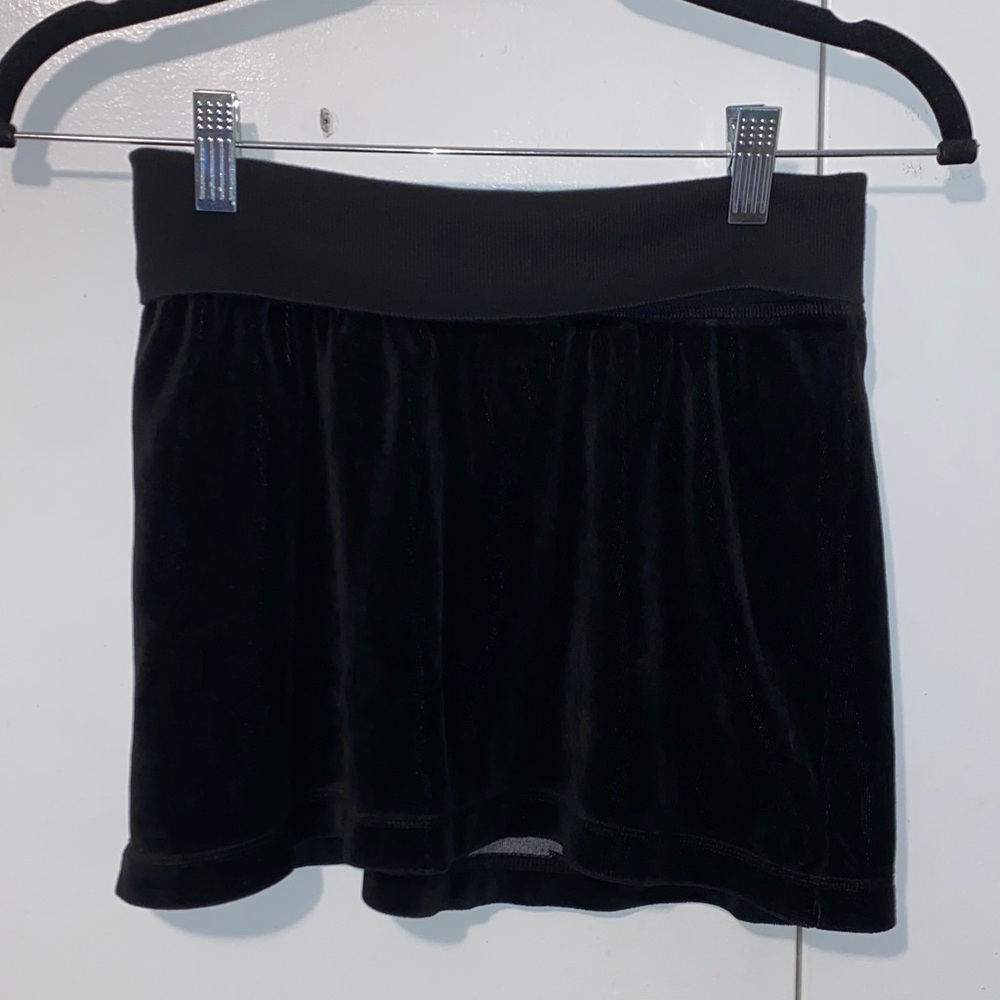 Hard Tail Black Mini Skirt